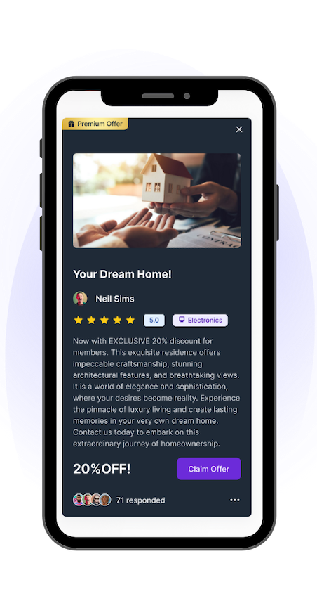 Exclusive Offers Marketplace